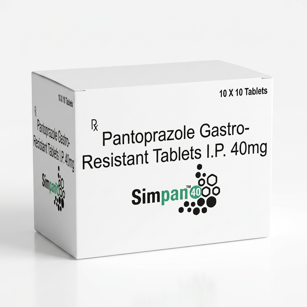 Simpan 40 — Pantoprazole Gastro-Resistant Tablets I.P. 40mg